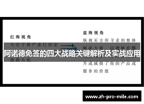 阿诺德免签的四大战略关键解析及实战应用